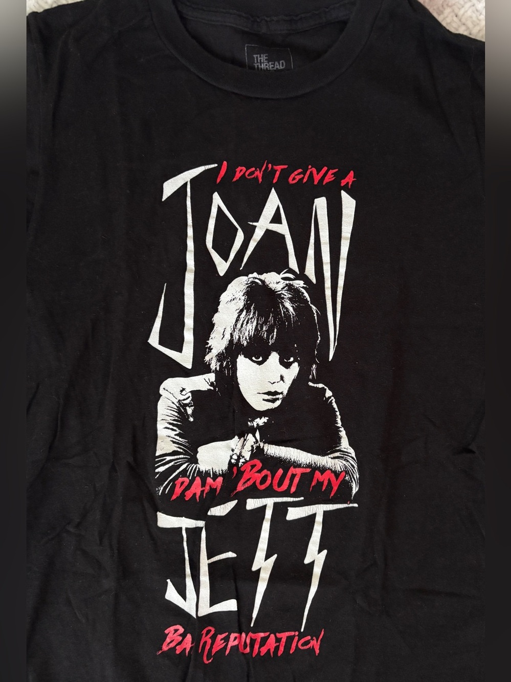 Joan Jett Black Graphic Tee Concert TShirts Music Artists T Shirt Unisex Adult S - Picture 2 of 3